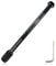 Bike Trainer Thru Axle Adapter,Aluminum Alloy Bike Trainer Shaft,Bicycle Front Wheel Adapter Hub Skewer,High Strength Trainer Axle,Adjustable Length Bicycle Rear Wheel Attachment Trainer,M12*P1.5