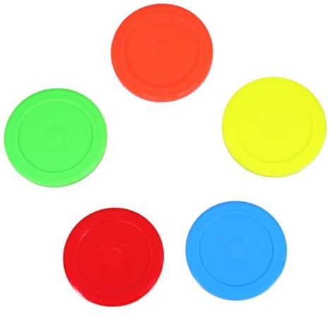 Toyvian Air Hockey Pucks, 73mm Lufthockeypucks Ersatz Für Doppelspieler Ersatz Pucks Für Tischhockey Spiele Kompaktes Design Für Familien Und Freizeitspaß
