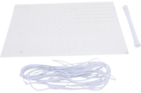 Naroote Kit de Garde de Skimmer, PP Empêche Le Blocage de la Piscine de la Piscine avec Une Corde de 10 M pour la Ferme
