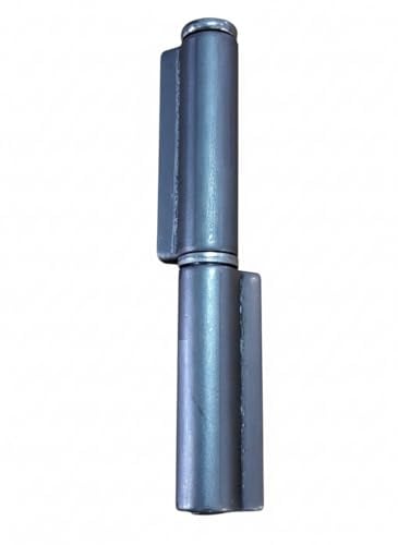 Cerniera a Saldare in Ferro/Acciaio per Cancelli Pesanti, Portoni e Porte Metalliche - Cardine a Perno Sfilabile (Confezione 4 pezzi da 140 mm)