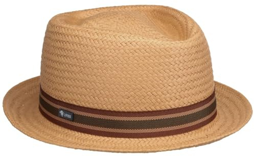 Lipodo Tavello Diamond Strohhut Ripsband Made in Italy Damen und Herren Frühling Sommer
