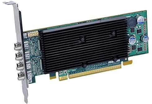 Japan Material Matrox M9148 LP PCIe x16/J 1 Go GDDR2 - Cartes Graphiques (M9148, 1 Go, GDDR2, 2560 x 1600 Pixels, PCI Express x16)