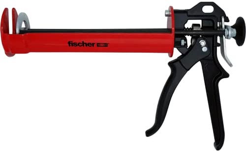 Fischer FIS AC Pistola per Ancorante Chimico in Resina per Cartucce Coassiali da 410 ml, Erogazione Manuale, Metallo