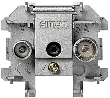 Simon - 73488-69 toma r-tv+sat final 2 conectores s-73 Ref. 6557339116