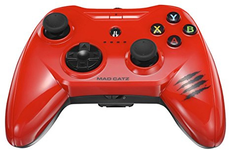 Mad Catz - Mando C.T.R.L.i, Color Rojo (iPhone, iPad, iPod)