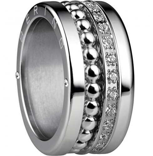 BERING Schmuck Damen Ring Set Kombinationsring Arctic Symphony Collection asc5, Größe:7