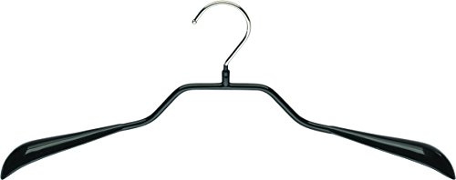 MAWA Kleiderbügel Prestige/G, 50 Stück (schwarz, 46 cm)