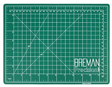 Breman Precision Große Selbstheilung Schneidematte 9 x 12 grün Schwarz Neu