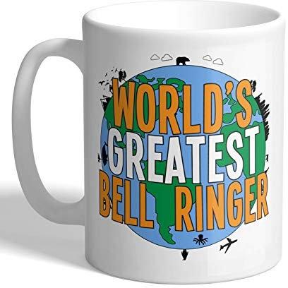 I Love Mugs - World's Greatest Bell Ringer - Mug, Ceramic, 11fl.oz.