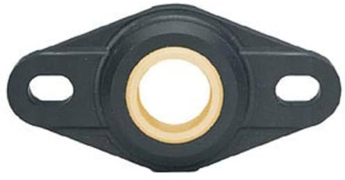 igus EFOM-06 Gleitflanschlager Bohrungs-Ø 6 mm Lochabstand 24 mm