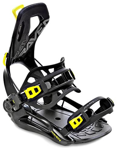 RAVEN Snowboard Bindung Fastec FT360 (Lemon, M(39-42))
