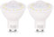 YSSMAO GU10 PIR Motion Sensor LED Light Bulbs 5W,50W Equivalent 500Lm Day White 6000K for Stairs Garage Corridor Walkway Hallway 2Pack,Warm White