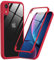 Phoneaura für iPhone XR 360 Grad Schutzhülle für iPhone XR Handyhülle; iPhone XR Hülle mit Kameraschutz und Komplettschutz für iPhone XR (Deutsches Design)