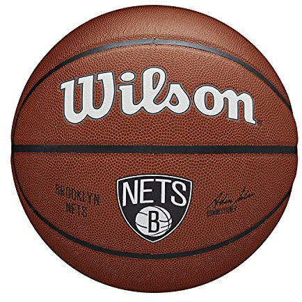 Wilson Basketball TEAM ALLIANCE, BROOKLYN NETS, Indoor/Outdoor, Mischleder, Größe: 7