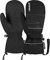 Reusch Kondor R-TEX XT Mitten Winddichte, wasserdichte, atmungsaktive und warme Unisex Fäustlinge Winterhandschuhe Fausthandschuhe Schneehandschuhe Skihandschuhe für Damen und Herren, Schwarz, 8