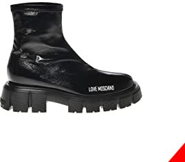 Love Moschino JA24535G0FIIZ, Stivaletto, Donna, Nero, 39 EU
