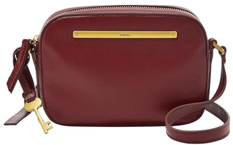 Fossil Liza Camera Bag Red Velvet