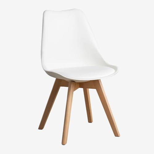 SKLUM 2er Set Stühle Nordic Weiss