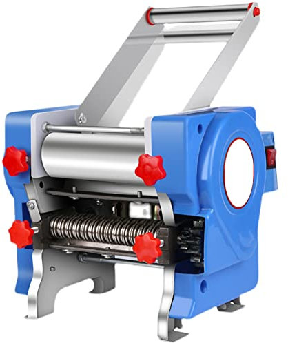 Macchina per Pasta Fresca Elettrica Maker Ravioli Tirapasta Stendi Stampi Regolabile Taglia (750w-20CM,Motore in Rame Puro)