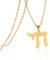 VASSAGO Jüdische Hebräisch Chai Anhänger Halskette für Frauen Männer Chai Symbol Edelstahl Jüdische Chai Arabische Kette Amulett Religion Schmuck Geschenke (Chai Halskette-Gold)