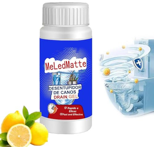Meledmatte Powerful Pipe Dredging Agent, Powerful Pipe Dredge Deodorant, Leistungsstarkes Rohrbaggermittel, Meledmatte Toilet Cleaner, For Kitchen Toilet Pipeline Quick Cleaning Tool (1Pc)