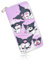 Roffatide Anime Kuromi Wallet Zip Wallet Similicuir Long Wallet Femme Portefeuille Homme chéquier Long Wallet, Carte de crédit B