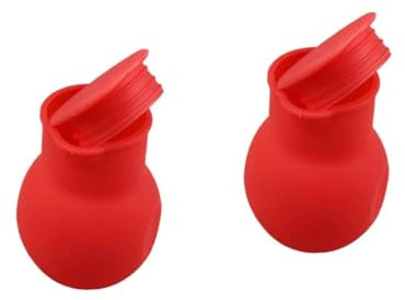 TOPBATHY 2st Silikonwerkzeug Saucen-backtopf Schokoladenschmelztopf Backen Gießwerkzeug Butterschmelzbecher Für Die Mikrowelle Schüssel Zum Schmelzen Von Schokolade Schokowärmer Topf Rot