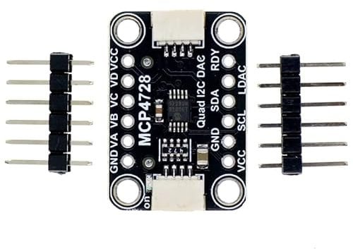 MCP4728 4-Bit DAC Modul, I2C Digital Analog Wandlermodul