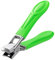 Toe Nail Clippers Ultra Sharp Nail Clippers with Catcher Anti-Splashing Wide Jaw Opening Fingernail Clippers for Seniors Men Women Thick Toe Nail (Green)