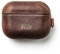 Cotswold Wears Personalised Genuine Leather AirPods Pro 2 Case, Compatible with Apple AirPods Pro 2nd Generation 2023/2022, Compatible with Wireless Charging, Front LED Visible (Dark Brown Pro 2)