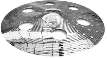 Becken Aus Legierung Mit Polierter Oberfläche, 18 Zoll, Für Schlagzeug(Silver)