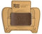 MastaPlasta Selbstklebende Premium Leder Reparatur Patch - Hellbraun Krone 10cm x 6cm. Sofortige Polsterung Qualität Patch für Sofas, Autositze, Jacken, DIY