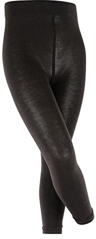 Falke Unisex Kinder Active Warm Leggings atmungsaktive schnelltrocknende klimaregulierende geruchshemmende Wolle Funktionsmaterial verstärkte Thermoleggings dick gegen Schweiß 1 Stück