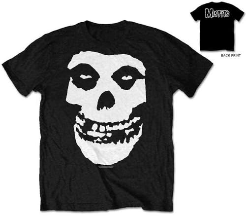 T-Shirt # M Black Unisex # Classic Fiend Skull
