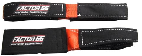 Factor 55 Shorty Strap II with Low Stretch Polyester, 2 Width x 3' Length