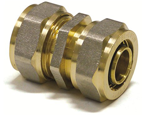 Pipetec Raccord fileté 26 x 3 mm pour tube composite multicouche, conforme aux normes DVGW, UBA, jusqu'à 100 °C