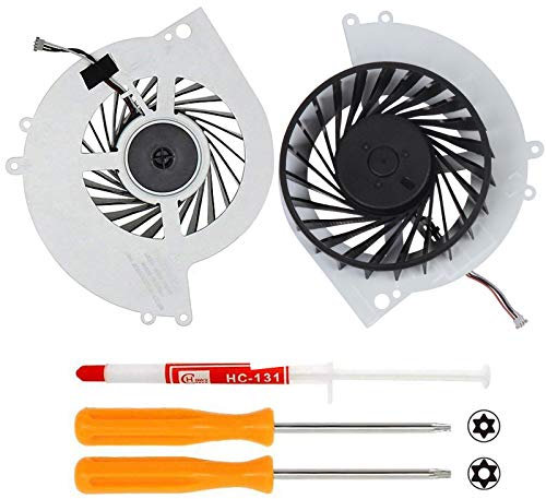 S-Union Interner Kühllüfter,Austauschbarer Kühllüfter mit Schraubendreher,Geeignet für Sony Playstation 4 PS4 CUH-10XXA CUH-11XXA CUH-1115A 500GB KSB0912HE Serie