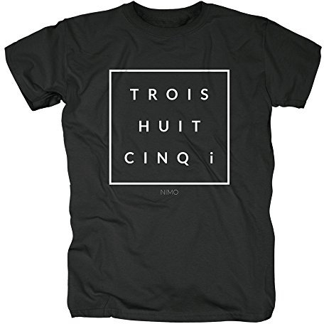 Nimo T-Shirt Trois Huit Cinq i schwarz (XXL)