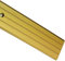 Flat Carpet Cover Door Strip Aluminium Rail Drilled Fluted Floor 40mm x 1M LPPS-40 TMW Profiles (Gold)