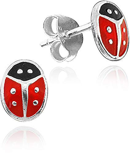 LUISIA Ohrstecker Marienkäfer - 925 Sterling Silber