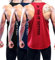 3er Pack Tank Top Herren, Sommer Ärmelloses T-Shirts Sport Unterhemd Workout Weste Achselshirt Funktionsunterhemd Laufshirt Bodybuilding Muskelshirt Sleeveless Fitness T-Shirt Black/Navy/Red-3P02-2XL