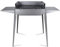 Lisa Luxury Barbacoa de carbón vegetal profesional Etna F 60 x 40 cm Gris