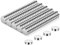 Wukong 100 Stück Magnete 6mmx2mm Neodym Magnete Extra Stark Mini Magnete Kleine Runde Magnete für Kühlschrank Fridge Magnettafel Whiteboard Glasboard Silber