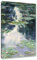 Generisch Claude Monet - Teich mit Seerosen als Leinwandbild/Größe: 60x40 cm/Wandbild/Kunstdruck/fertig bespannt