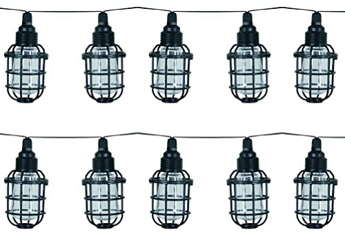 Luxform Solar String Light with 10 LEDs - Ideal for Your Gazebo, Marquee, Patio, Bar, Porch, Pergola and Arch Way