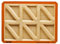 Silpat Moule Gateau Triangle 12 Empreintes – Brownie, Flan, Entremets – Silicone Antiadhésif, Cuisson Uniforme – Démoulage Facile, Pâtisserie Créative – Réutilisable, Qualité Professionnelle