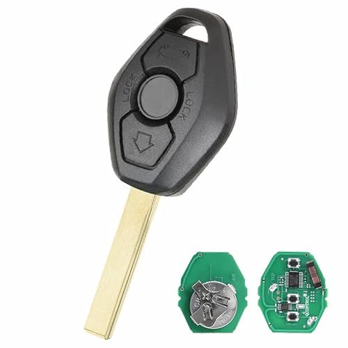 433 MHz für BMW E46 Cas2 Systemschlüssel für BMW X3 X5 E53 E83 Schlüssel für Fernbedienung BMW E53 Schlüssel für BMW E60 Schlüsselanhänger für E39 Schlüssel Cas2 System HU92Blade