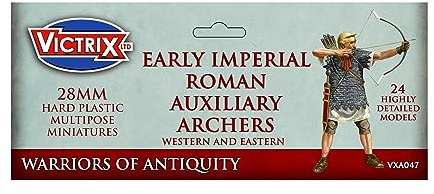 Victrix - Early Imperial Roman Auxiliary Archers - 24 Figures - 28mm Plastic Miniatures - Warriors of Antiquity