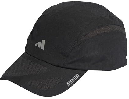 adidas Running x Adizero Heat.RDY Lightweight Cap Verschluss, Black/White, Einheitsgröße