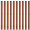 Draw Runners Plastic Drawer Slides Kitchen Cupboard Rails,180MM/235MM/298MM Cabinet Sliders Keyboard Tray Runners Draw Rail Set Draw Runners Replacement for Kitchen Bedroom (5pair Brown-298mm)